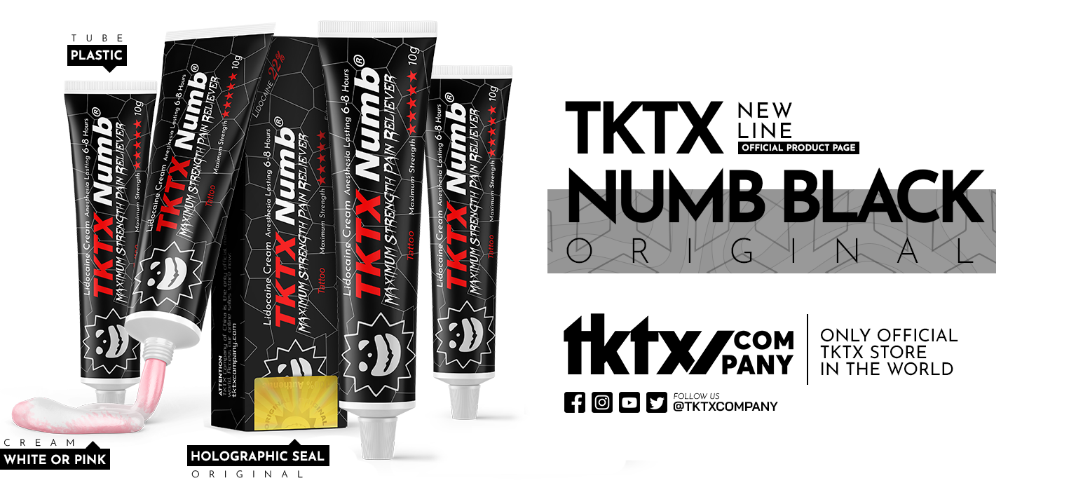 Tktx Numb Black